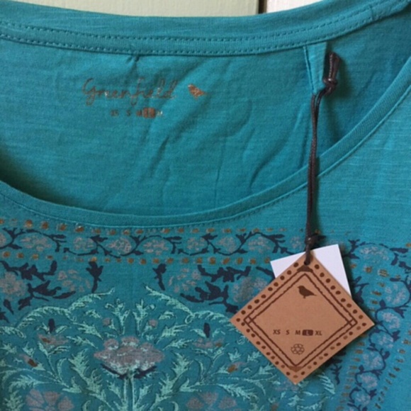 Turquoise short sleeve - Picture 4 of 4